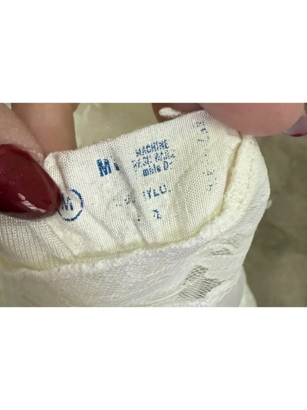 Vintage Slip Interludes by CIRA White Lace Satin Teddy Bodysuit Lingerie Medium - Picture 8 of 16